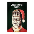 Frankenstein "Christmas Good" Greeting Card