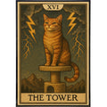 The Cat Tower Tarot Original Poster Print