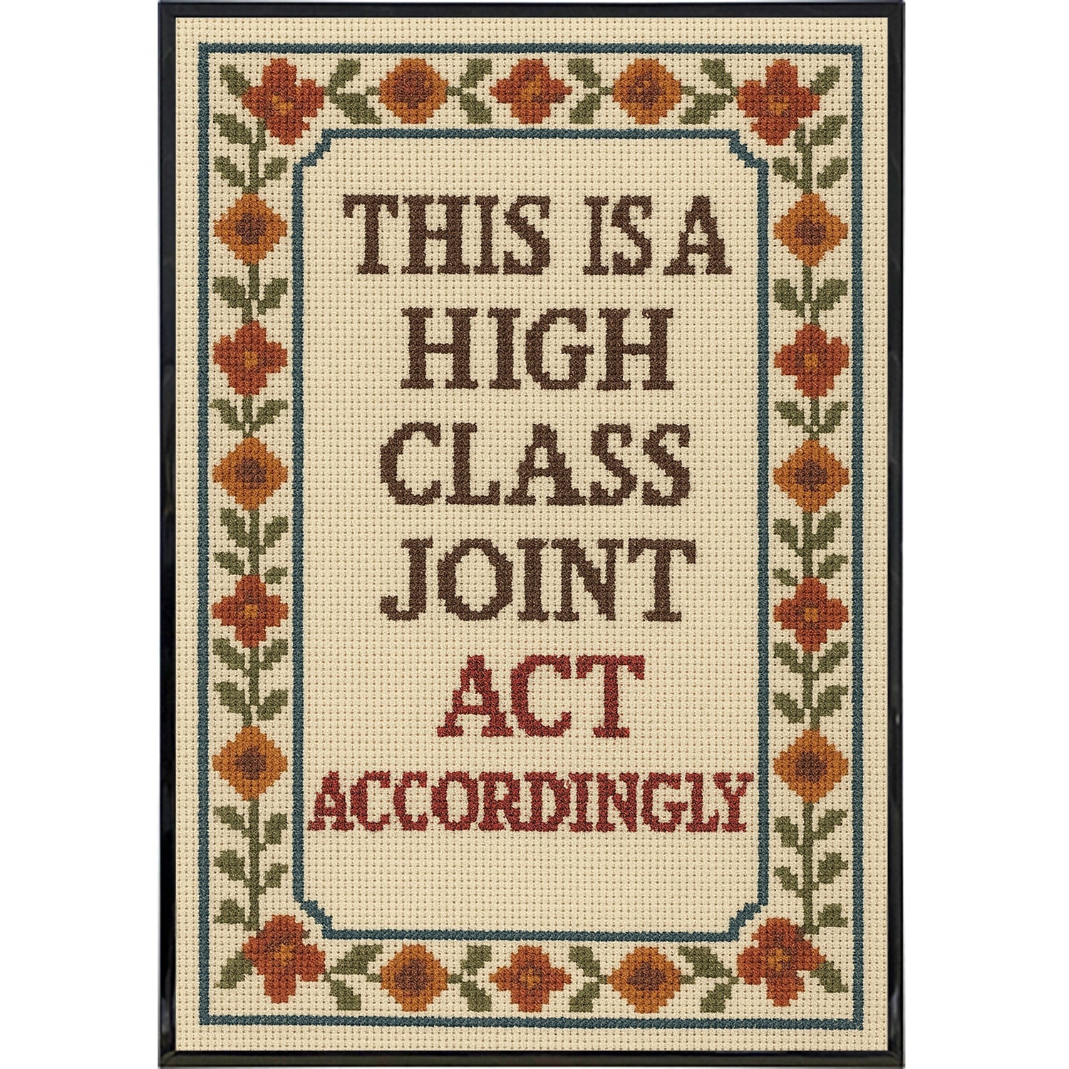 This is a High Class Joint Poster Print