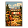 Bullsh-t Levels Extreme Today Sticker